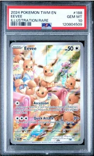 Pokémon TCG Eevee Graded Card